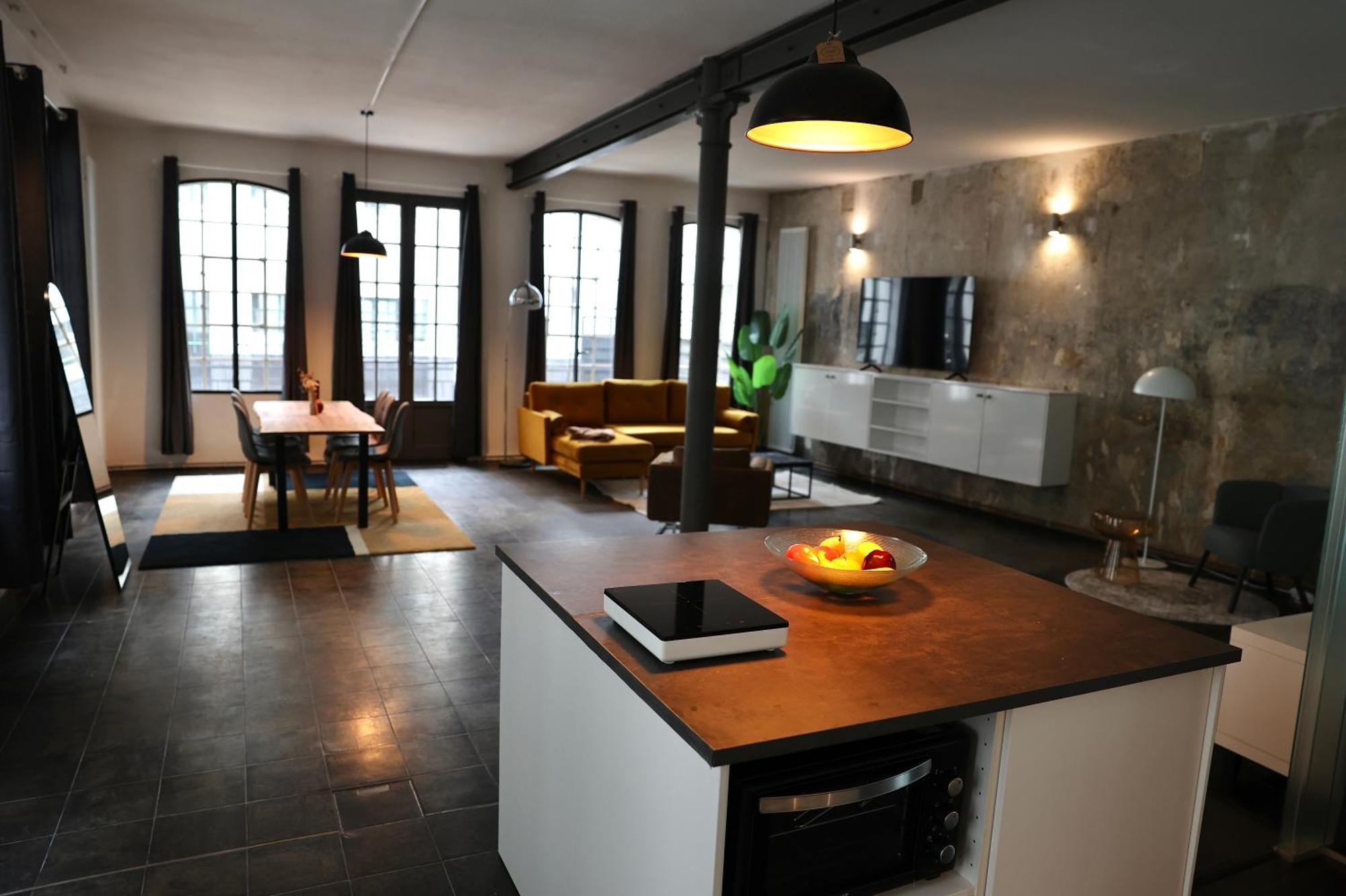 Loft Apartment Hamburg Hauptbahnhof Экстерьер фото
